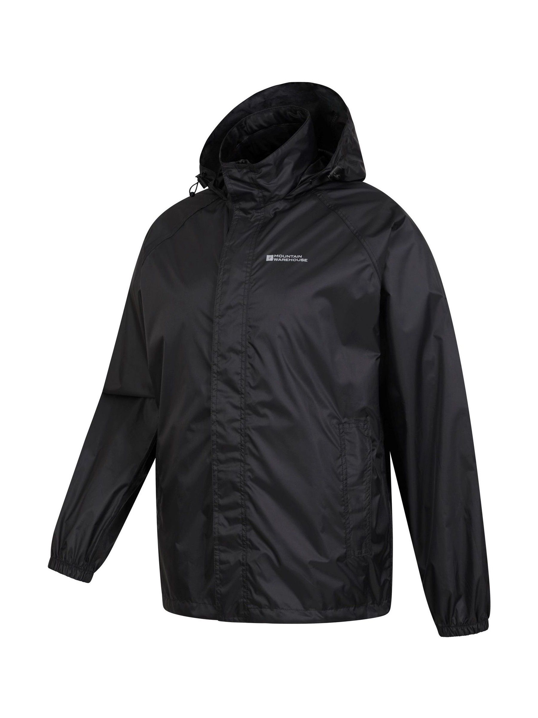 Buy Mountain Warehouse Black Pakka Mens Waterproof Jacket from