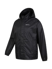 Mountain Warehouse Black Mens Pakka Waterproof Jacket - Image 4 of 5