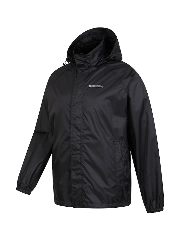 Mountain Warehouse Black Pakka Mens Waterproof Jacket - Image 4 of 5