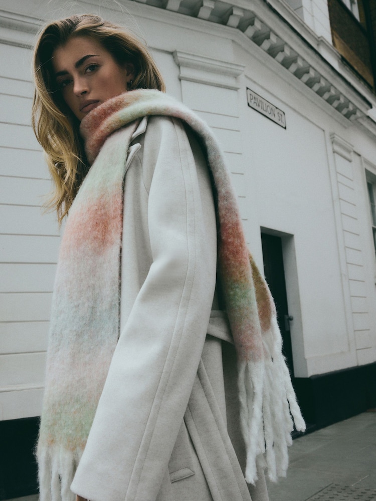 Pastel Ombre Heavyweight Blanket Scarf - Image 1 of 7
