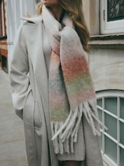 Pastel Ombre Heavyweight Blanket Scarf - Image 3 of 7