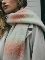 Pastel Ombre Heavyweight Blanket Scarf - Image 4 of 7