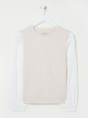 FatFace Evelyn Ivory 2 In 1 Tank Top - Image 5 of 5