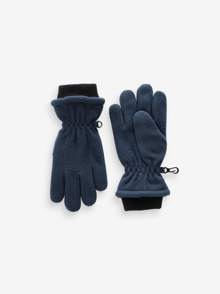Marineblau/blau - Fleece-Handschuhe (3–16 J.) - Bild 1 von 1 Marineblau/blau - Fleece-Handschuhe (3–16 J.) - Bild 1 von 1