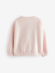 Pretty Pink Sequin Star Sweatshirt (3-16yrs) - Image 5 of 8