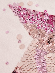 Pretty Pink Sequin Star Sweatshirt (3-16yrs) - Image 7 of 8