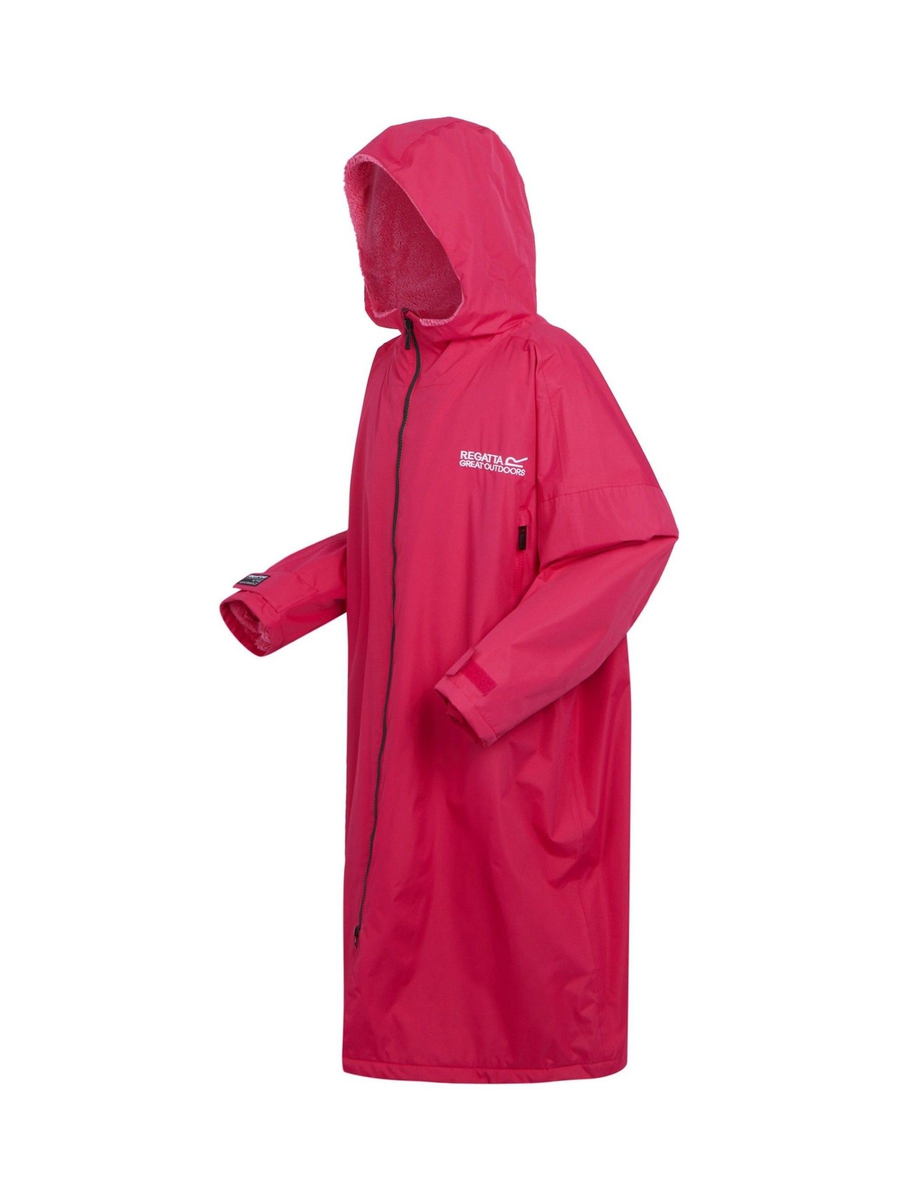 Buy Regatta Bright Pink Oversized Waterproof Borg-Fleece Lined Changing ...