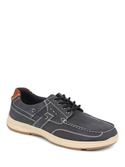 Pavers Navy Pavers Blue Casual Lace Up Shoes - Image 1 of 5