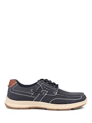 Pavers Navy Pavers Blue Casual Lace Up Shoes - Image 2 of 5