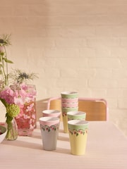 Cath Kidston Strawberry Melamine Picnic Tumblers 8 Pack - Image 1 of 5