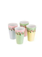 Cath Kidston Strawberry Melamine Picnic Tumblers 8 Pack - Image 3 of 5