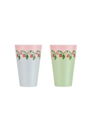 Cath Kidston Strawberry Melamine Picnic Tumblers 8 Pack - Image 4 of 5