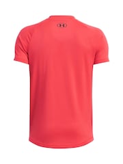 Under Armour Red Chrome Tech 20 Short Sleeve T-Shirt - Image 2 of 3