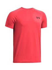 Under Armour Red Chrome Tech 20 Short Sleeve T-Shirt - Image 3 of 3