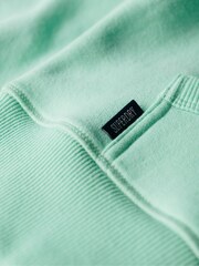 Superdry Green Essential Logo Hoodie - Image 6 of 6