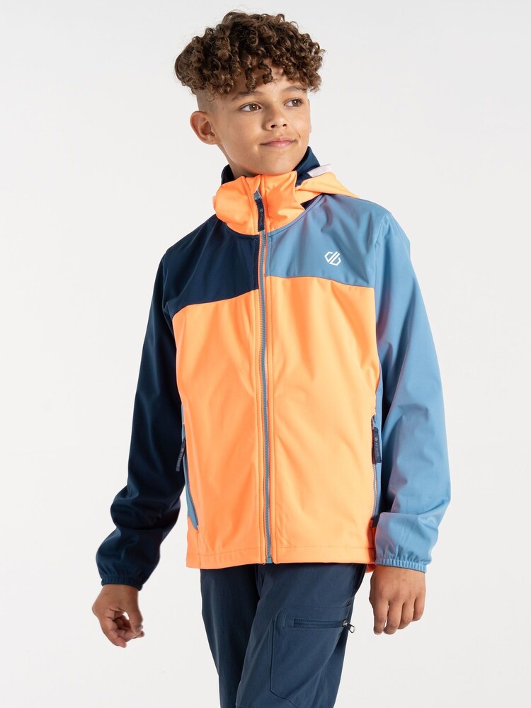 Dare 2b Orange Cheer Soft Shell Full Zip Jacket - Image 1 of 4