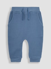 JoJo Maman Bébé Denim Baby Fox Velour Set 3 Piece - Image 9 of 11