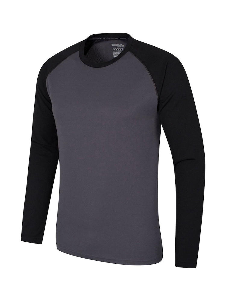 Mountain Warehouse Black Endurance Mens Long Sleeved Top - Image 2 of 4