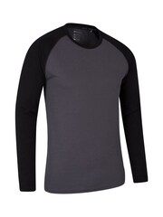 Mountain Warehouse Black Endurance Mens Long Sleeved Top - Image 3 of 4