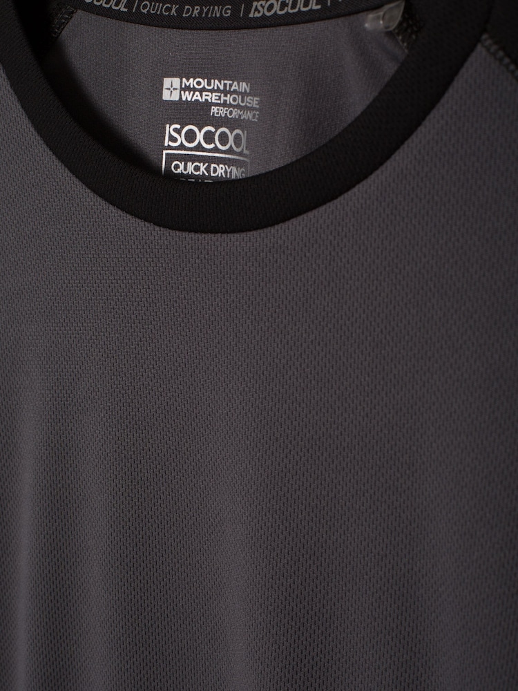 Mountain Warehouse Black Endurance Mens Long Sleeved Top - Image 5 of 5 Mountain Warehouse Black Endurance Mens Long Sleeved Top - Image 5 of 5