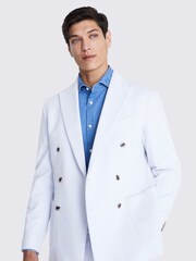 MOSS Blue Tailored Fit Corduroy Jacket - Image 1 of 7