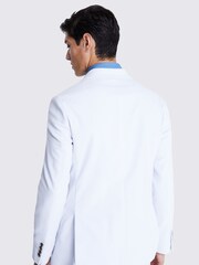 MOSS Blue Tailored Fit Corduroy Jacket - Image 4 of 7