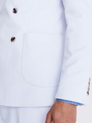 MOSS Blue Tailored Fit Corduroy Jacket - Image 5 of 7