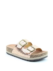 Heavenly Feet Ladies Vegan Friendly Beach Sandals - Image 2 of 4