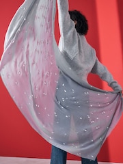 Foil Tree Lightweight Scarf - Image 3 of 10