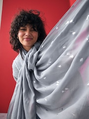 Foil Tree Lightweight Scarf - Image 4 of 10