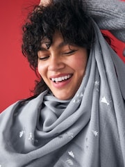 Foil Tree Lightweight Scarf - Image 6 of 10
