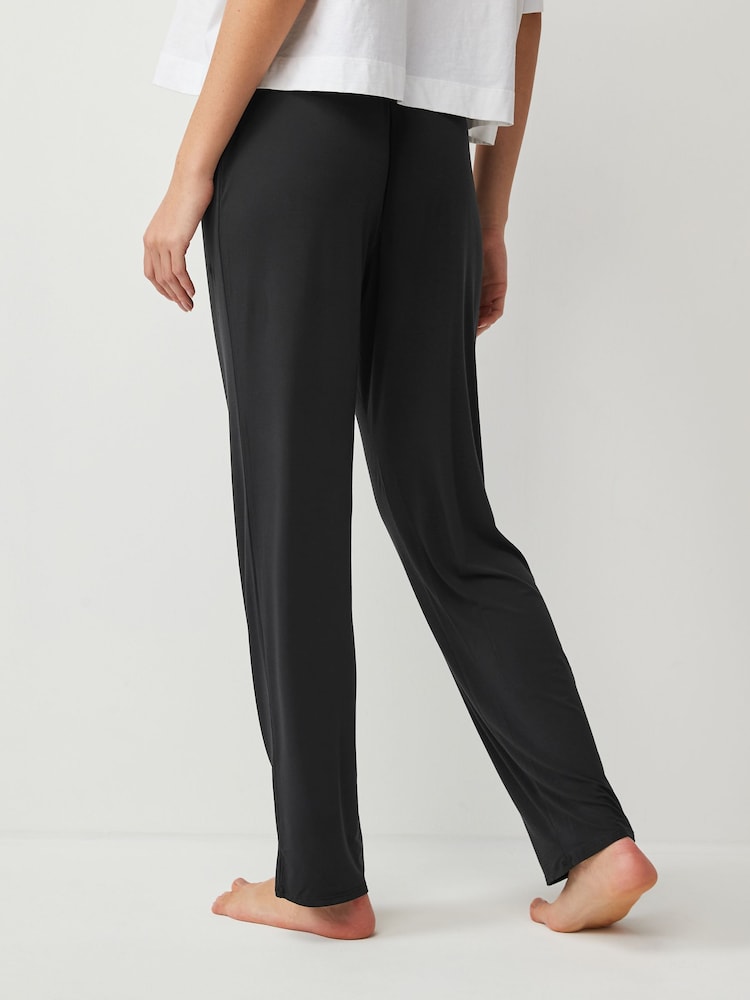 Calvin Klein Black Stripe Single Trousers - Image 3 of 6