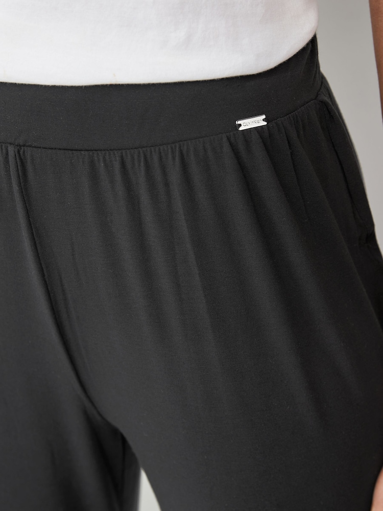 Calvin Klein Black Stripe Single Trousers - Image 5 of 6