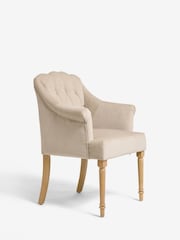 Laura Ashley Baron Chenille Hazlenut Ropsley Dining Chair - Image 6 of 8
