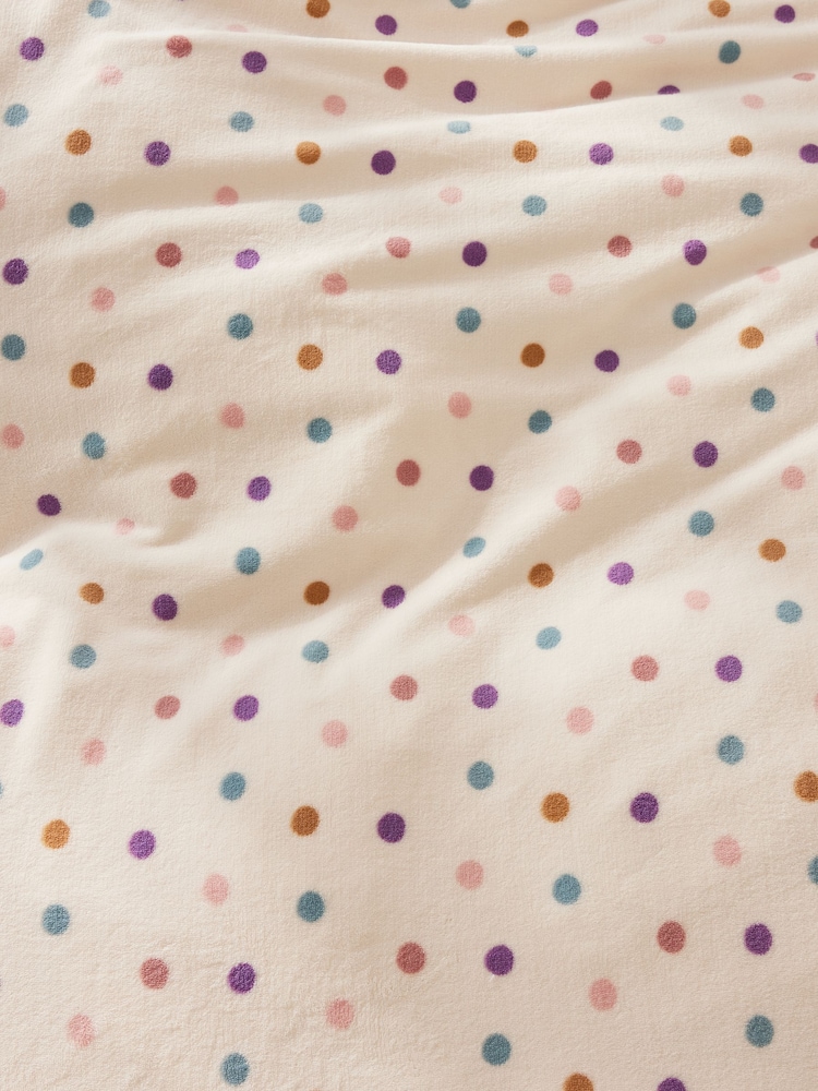 Fleece Unicorn Duvet Cover and Pillowcase Set - Image 7 of 9