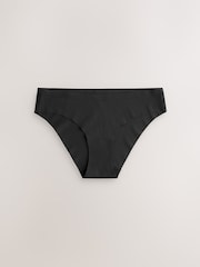 Black Brazilian No VPL Comfort Knickers 3 Pack - Image 8 of 8