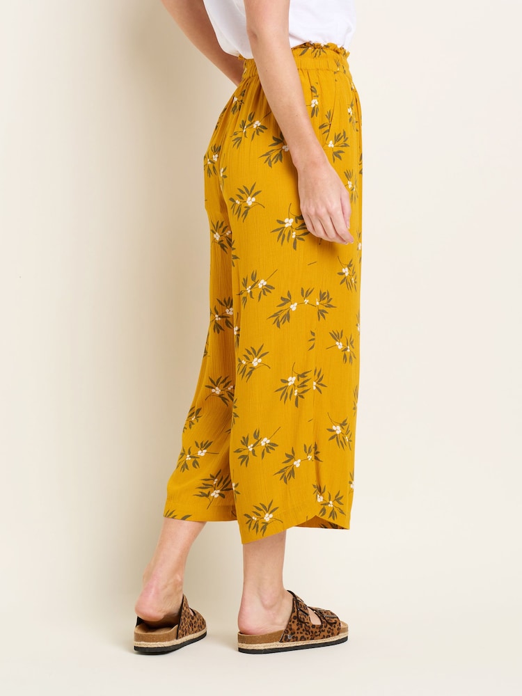 Brakeburn Yellow Berry Culottes - Image 2 of 5