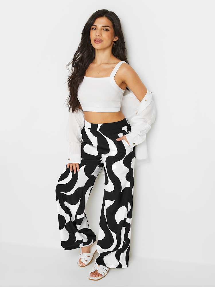 PixieGirl Petite Swirl Print Trousers - Imagen 2 de 5