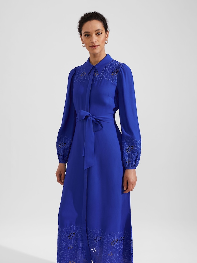 Robe brodée Hobbs Ada - Image 1 sur 4