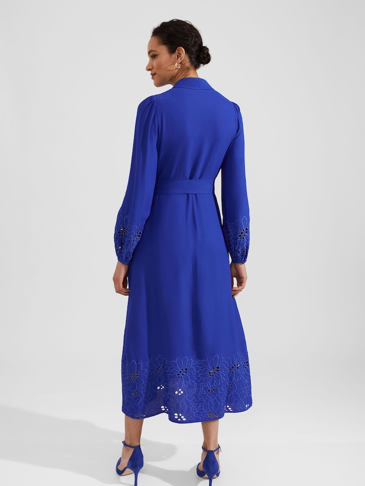 Robe brodée Hobbs Ada - Image 2 sur 4