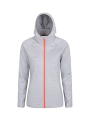 Mountain Warehouse Grey IsoCool Dynamic Chakra Womens Hoodie - Image 1 of 3