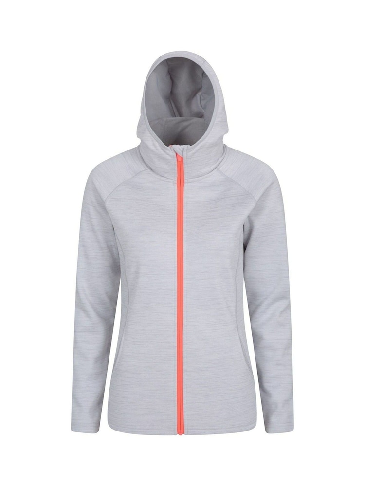 Mountain Warehouse Grey IsoCool Dynamic Chakra Womens Hoodie - Image 1 of 3