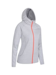 Mountain Warehouse Grey IsoCool Dynamic Chakra Womens Hoodie - Image 2 of 3
