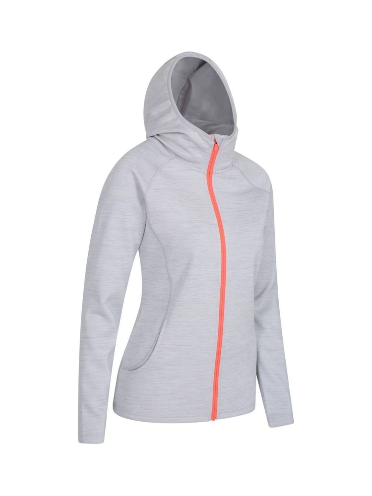 Mountain Warehouse Grey IsoCool Dynamic Chakra Womens Hoodie - Image 2 of 3