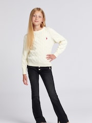 U.S. Polo Assn. Black Coloured Bootleg Girls Denim Jeans - Image 3 of 6