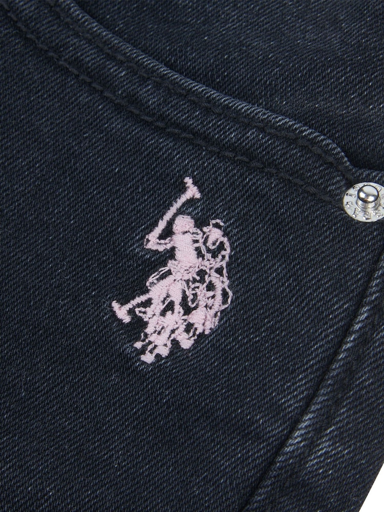 U.S. Polo Assn. Black Coloured Bootleg Girls Denim Jeans - Image 6 of 6