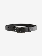 Black Premium Casual Burnished Belt - Image 3 of 5