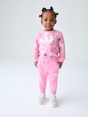 adidas Originals Infant 100% Cotton Crew Tracksuit - Изображение 2 из 7