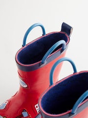 Red Transport Handle Pull-On Wellies - Image 3 of 7