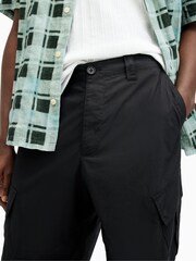 AllSaints Black Verge Trousers - Image 3 of 8